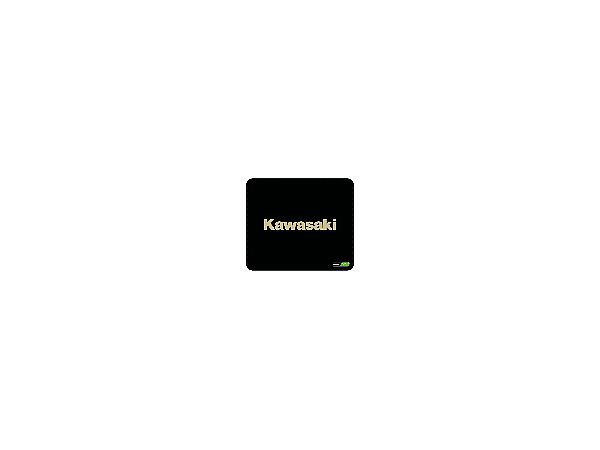 Kawasaki モーターサイクルエンブレム PUレザーマウスパッド (Kawasaki)