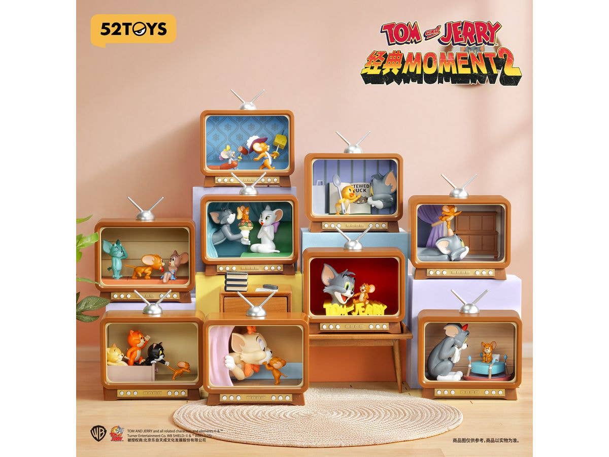 BLINDBOX トムとジェリー クラシックモーメント2 1Box 8pcs