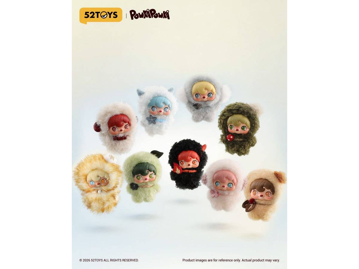 BLINDBOX POUKAPOUKA ポケットコスモス ぬいぐるみストラップ 1Box 8pcs
