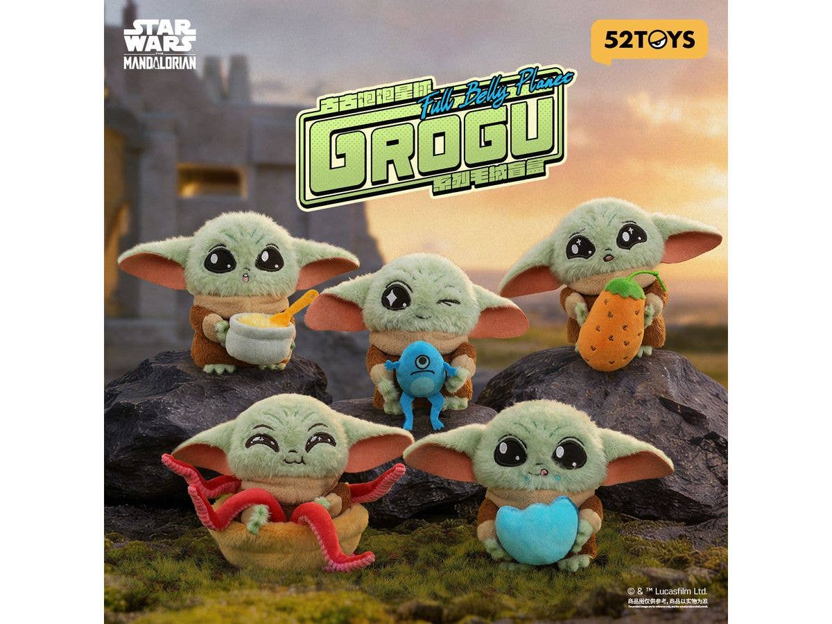 BLINDBOX スター・ウォーズ グローグーの食卓 ぬいぐるみストラップ 1Box 4pcs