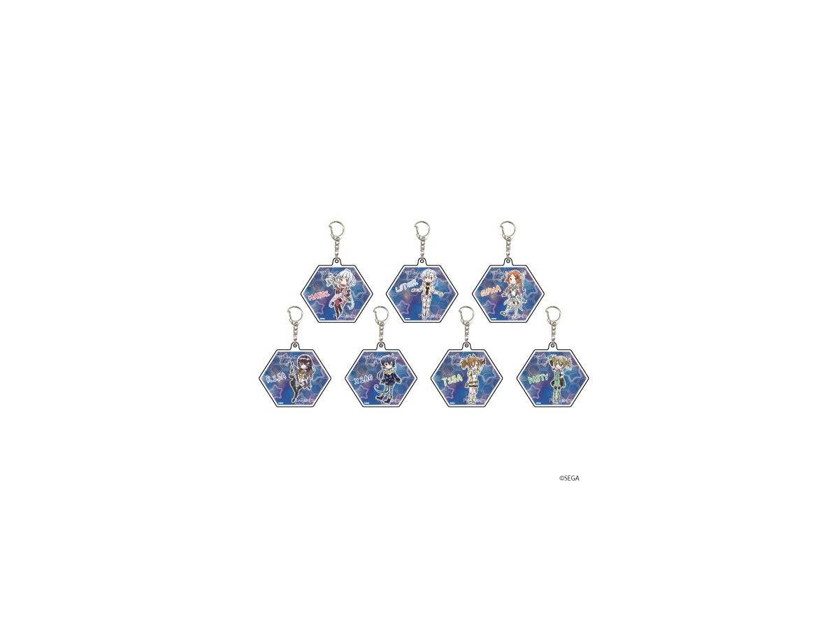 アクリルキーホルダー PSO2 2 02/初期Ver. (グラフアート) 1Box 7pcs