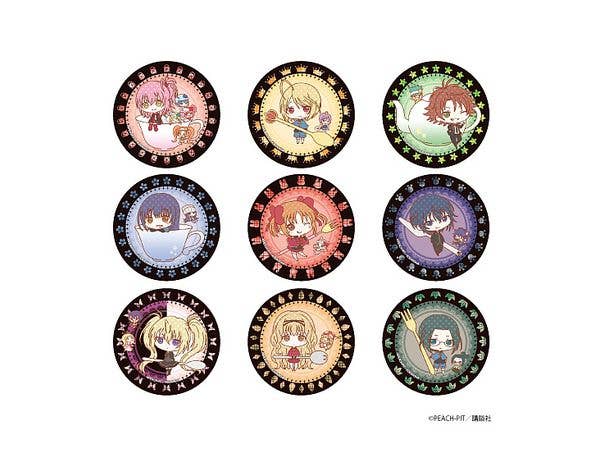 缶バッジ しゅごキャラ! 02 (ミニキャラ) 1Box 9pcs