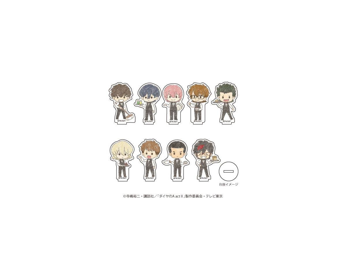アクリルぷちスタンド ダイヤのA act II 06/(グラフアートmini) 1Box 9pcs