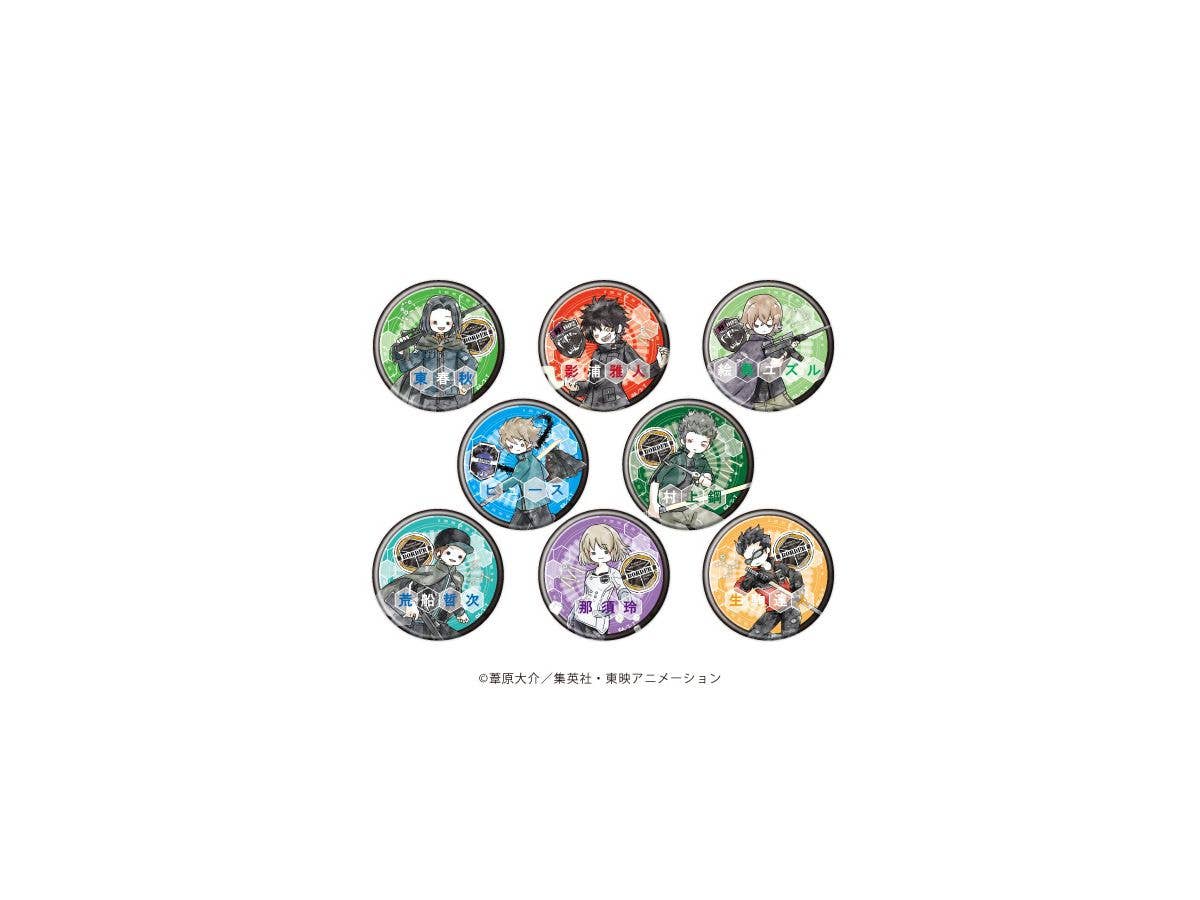 缶バッジ ワールドトリガー 07/(グラフアート) 1Box 8pcs