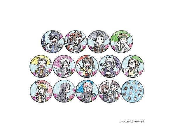 缶バッジ 学園BASARA 05/梅雨ver. (グラフアート) 1Box 14pcs