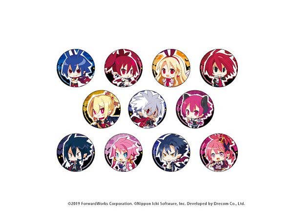 缶バッジ 魔界戦記ディスガイアRPG 03 (ミニキャラ) 1Box 11pcs