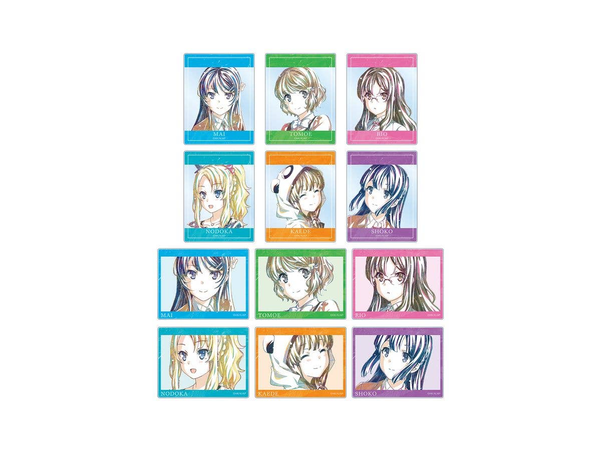 青春ブタ野郎はバニーガール先輩の夢を見ない トレーディング Ani-Art 第3弾 アクリルカード 1BOX 12p