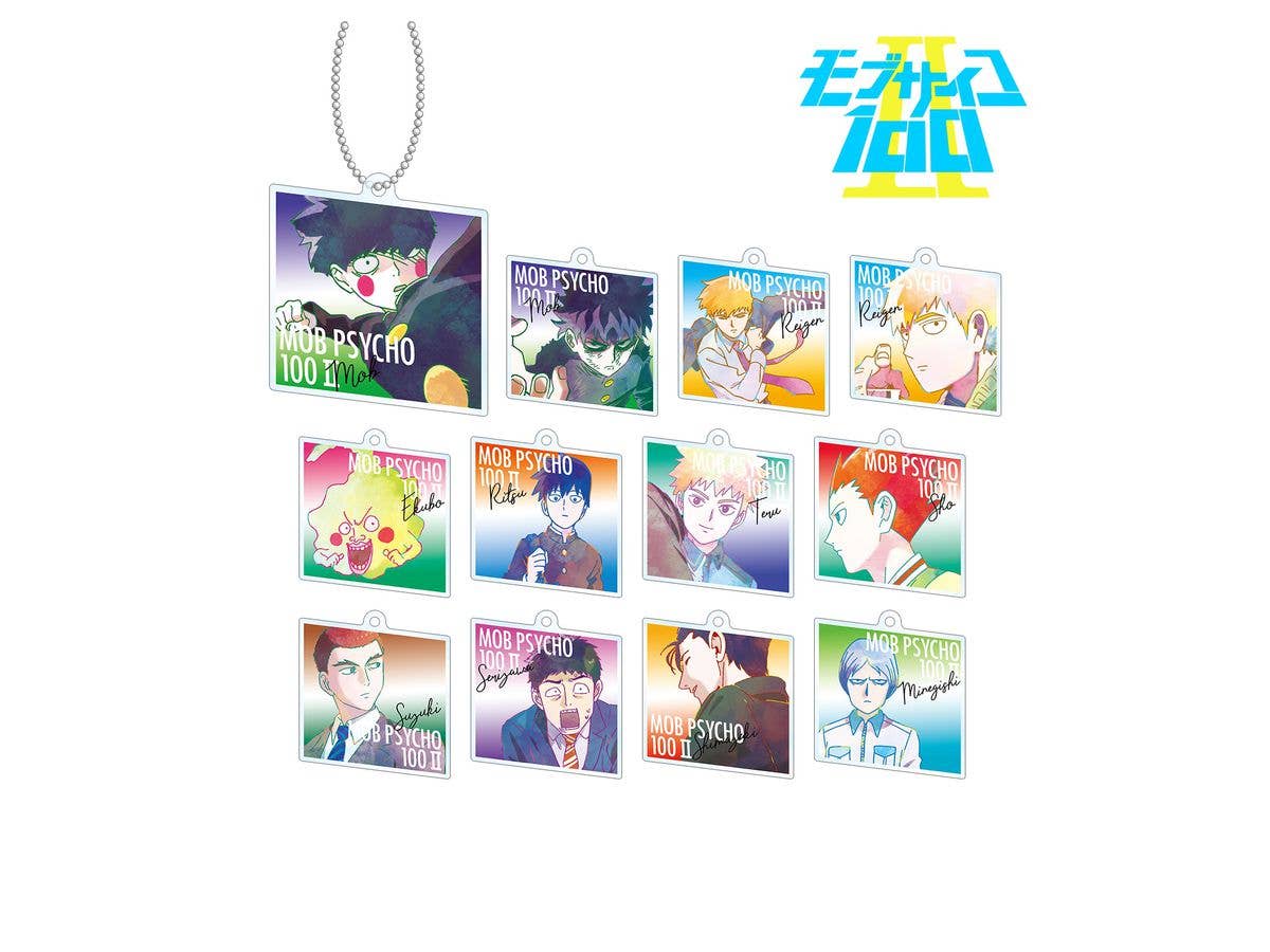 モブサイコ100 II トレーディングアクリルキーホルダー vol.3 1Box 12pcs