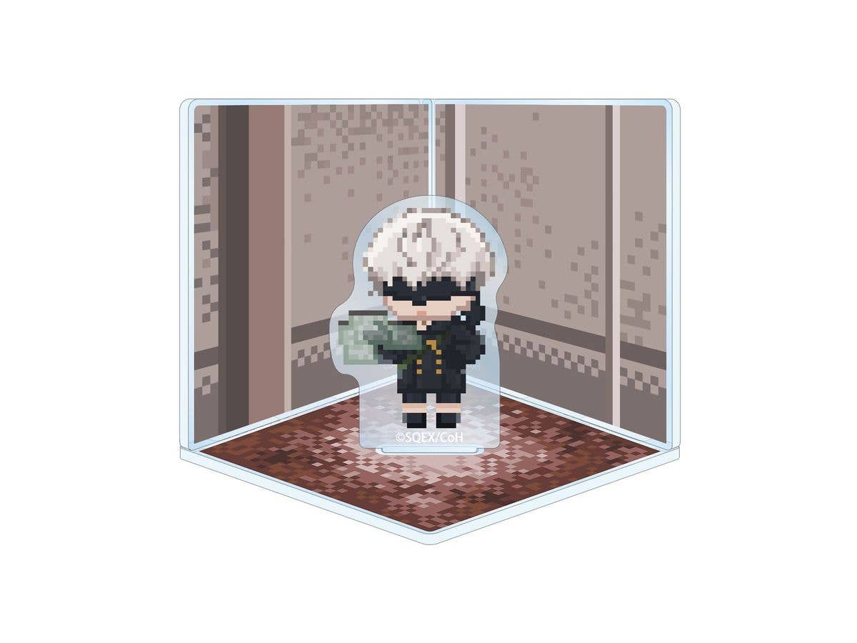 アニメ NieR:Automata Ver1.1a: 9S DOT DOT キューブ型ジオラマ風アクリルスタンド