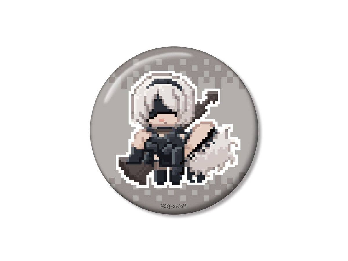 アニメ NieR:Automata Ver1.1a: 2B/9S DOT DOT 100mm缶バッジ ver.A