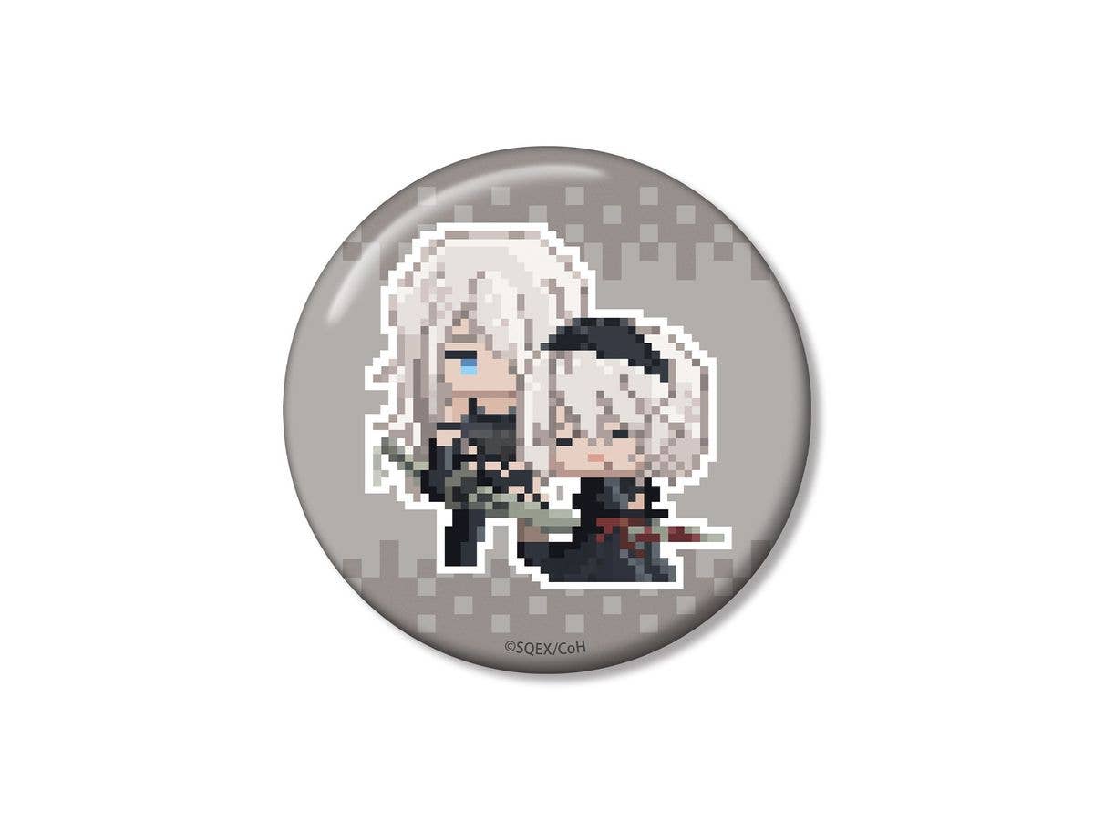 アニメ NieR:Automata Ver1.1a: 2B/A2 DOT DOT 100mm缶バッジ