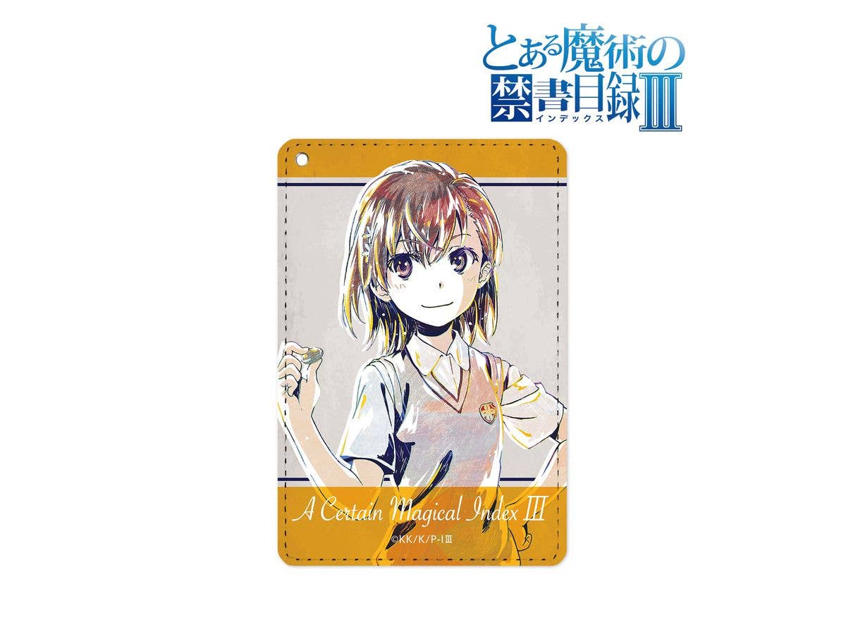 とある魔術の禁書目録III 御坂美琴 Ani-Art 1ポケットパスケース