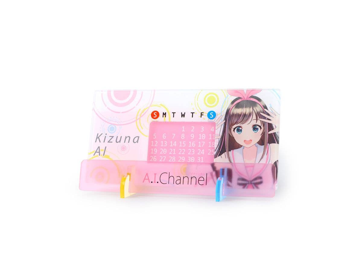 キズナアイ 卓上アクリル万年カレンダー
