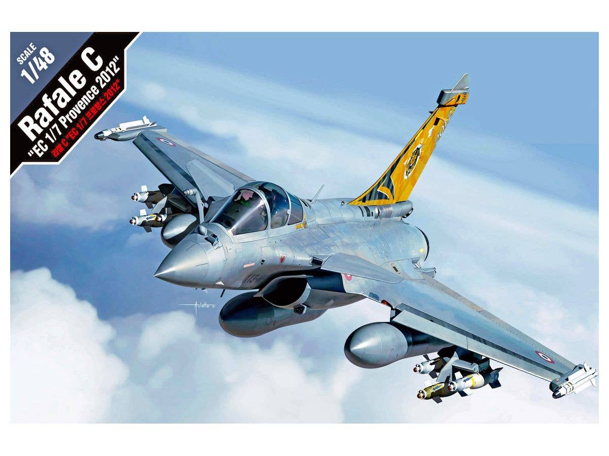 1/48 ラファールC フランス空軍 第1戦闘飛行隊 プロヴァンス 2012