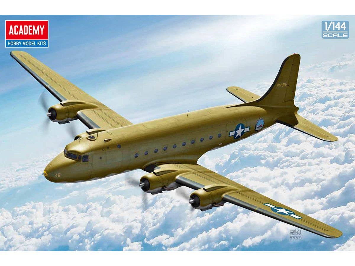 1/144 C-54 スカイマスター