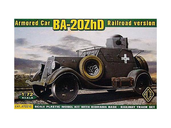 1/72 BA-20ZhD 鉄道軌道装甲車