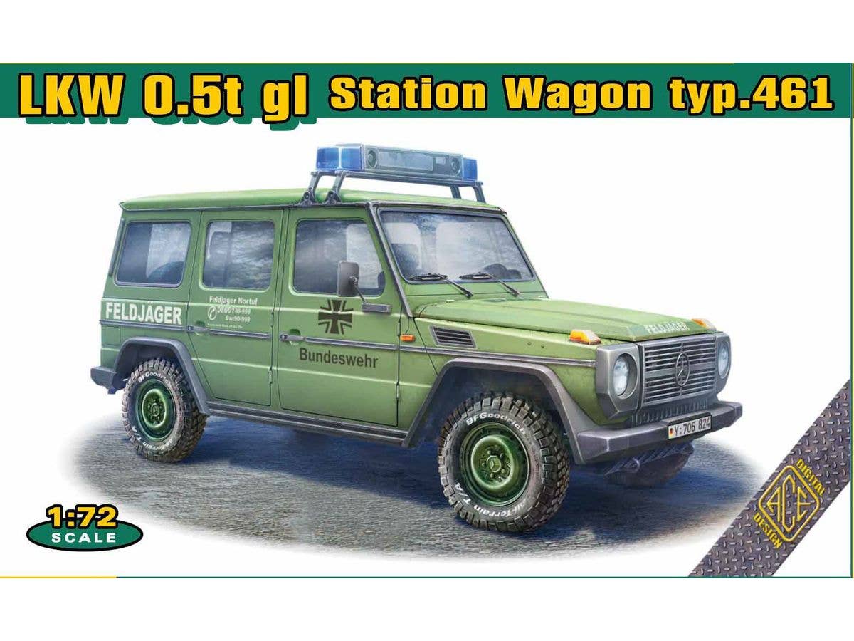 1/72 LKW 0.5t GL 461型 ステーションワゴン