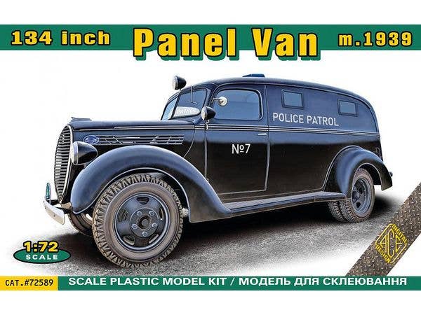 1/72 パネルバン 134インチシャシー 1939年型