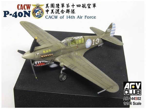 1/144 第14航空軍 中米混成航空団 P-40N