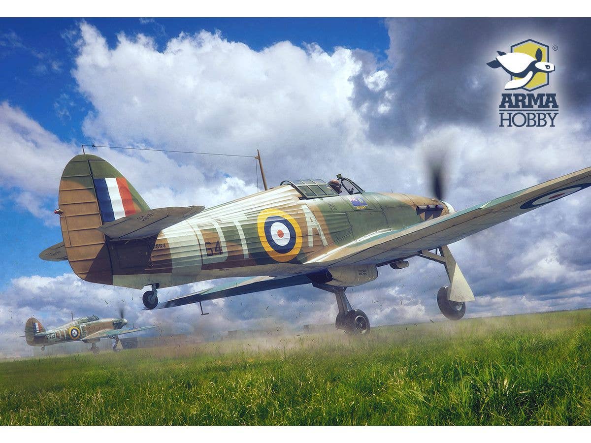 1/48 ハリケーン Mk.I