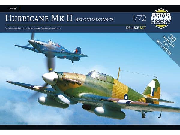 1/72 ハリケーン Mk.II b/c 偵察機型デュアルコンボ リミテッドエディション