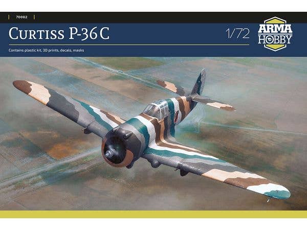 1/72 カーチス P-36C