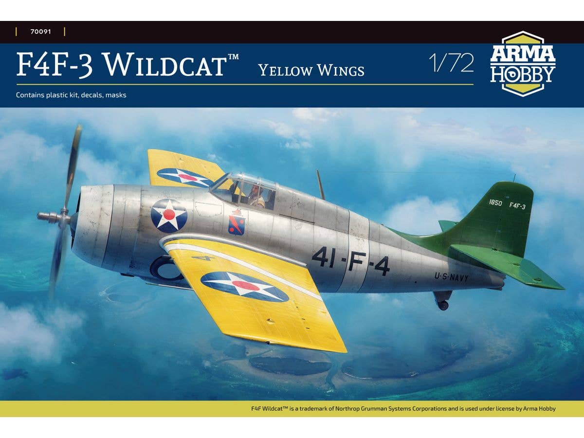 1/72 F4F-3 イエローウィング