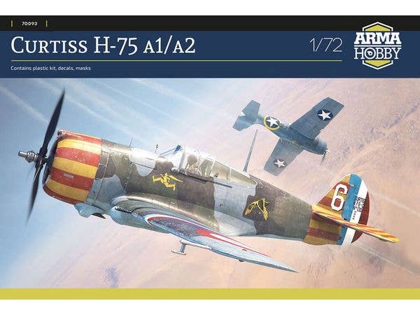 1/72 カーチス ホーク H-75 A1/A2 フランス/フィンランド