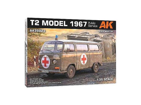 1/35 1967 ワンボックスカー バスタイプ 公共サービス車両
