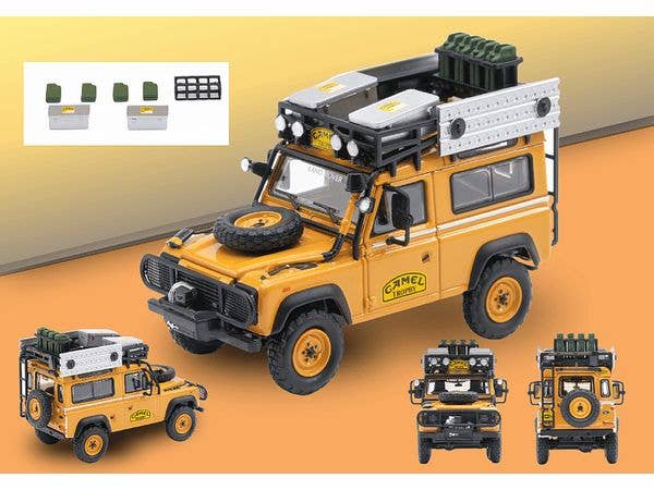1/64 Land Rover 90 キャメル・トロフィー ボルネオ 1985