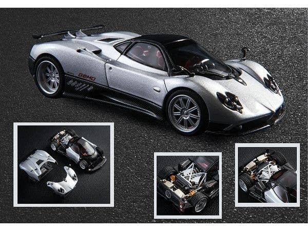 1/64 Pagani Zonda F 2005 Grigio Mercurio