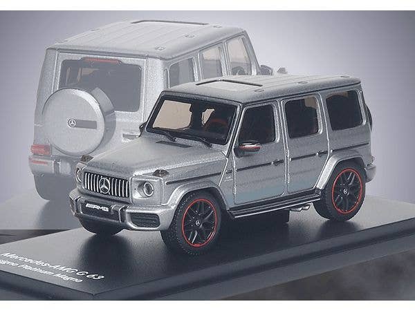 1/64 Mercedes AMG G 63 2019 デジーノ・プラチナムマグノ