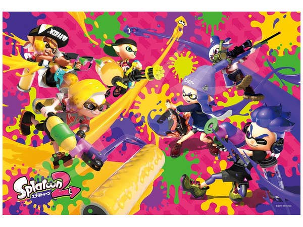 ジグソーパズル Splatoon 2: ナワバリバトル 300ピース (No.300-1195 : 380mm x 260mm)