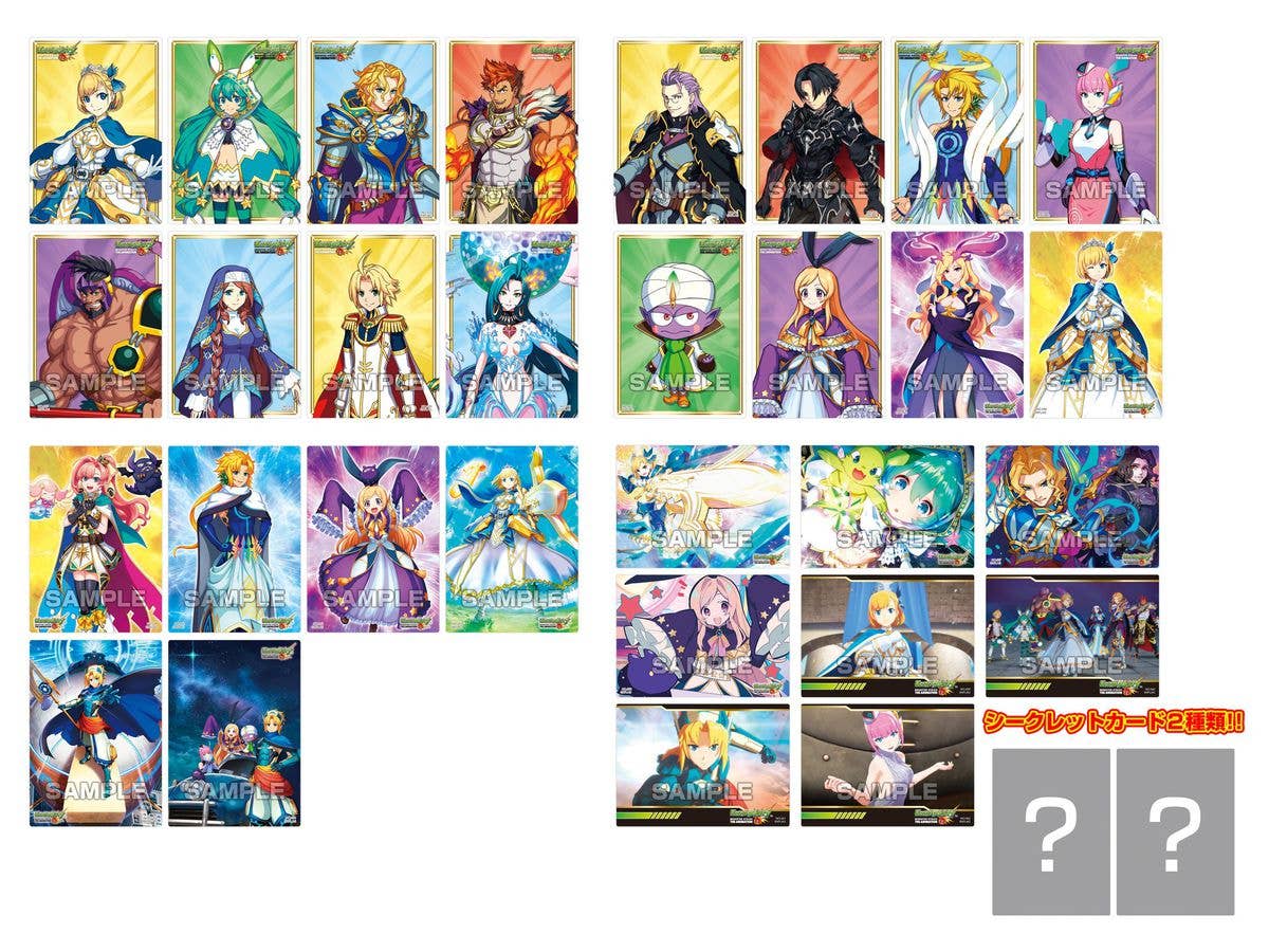 アニメ モンスターストライク: クリアカードコレクションガム2 1Box 16pcs
