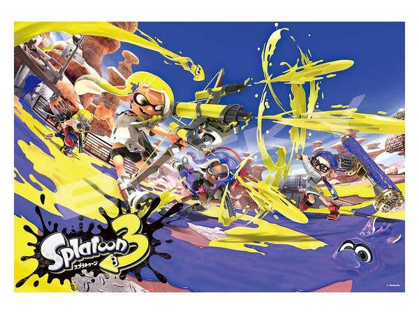 ジグソーパズル スプラトゥーン3: Splatoon3 1000ピース (No.1000T-357: 735 x 510mm)