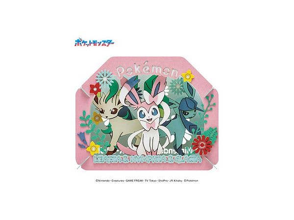 ポケットモンスター: PAPER THEATER (ペーパーシアター) PT-366 リーフィア・ニンフィア・グレイシア