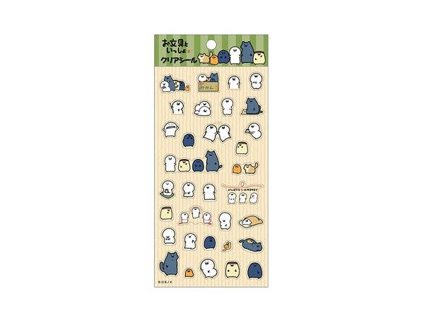 お文具といっしょ: クリアシール .1