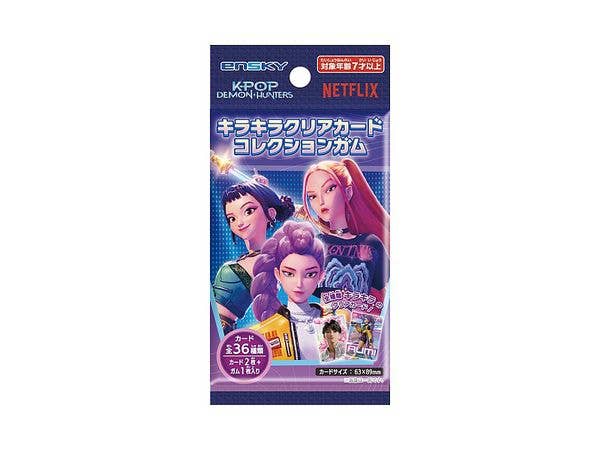 KPOPガールズ!デーモン・ハンターズ: キラキラクリアカードコレクションガム 1Box 18pcs