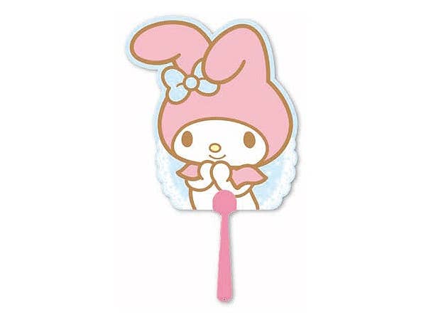 マイメロディ: ダイカットうちわ マイメロディ