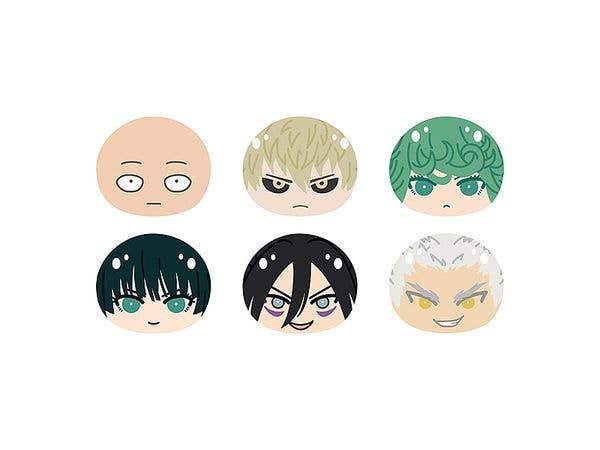 ワンパンマン: おまんじゅうにぎにぎマスコット 1Box 6pcs