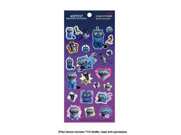 KPOPガールズ! デーモン・ハンターズ: CLEAR STICKERS 2. DERPY&SUSSIE