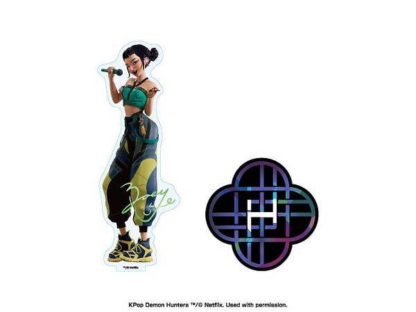 KPOPガールズ! デーモン・ハンターズ: アクリルスタンド 3. ZOEY
