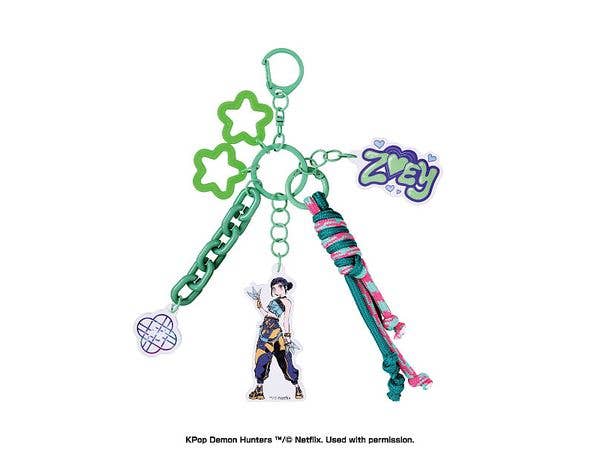 KPOPガールズ! デーモン・ハンターズ: じゃらじゃらキーホルダー  3. ZOEY