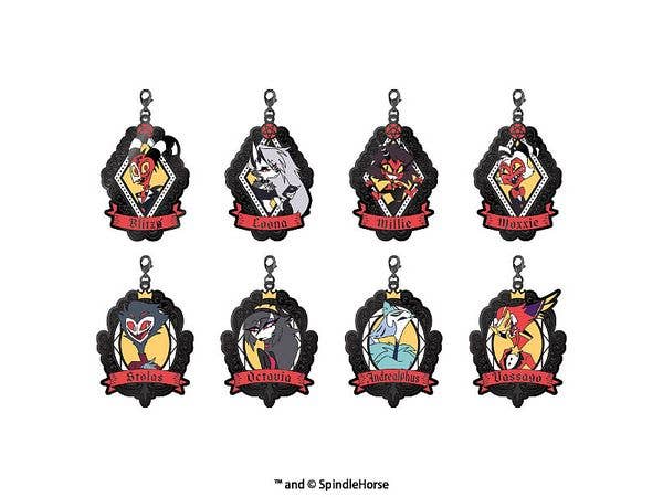 Helluva Boss (ヘルヴァ・ボス): メタルチャームコレクション 1Box 8pcs