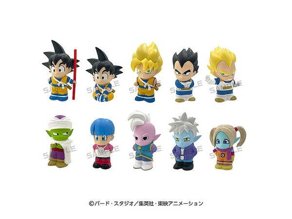 ドラゴンボールDAIMA:ソフビパペットマスコット 1Box 10pcs