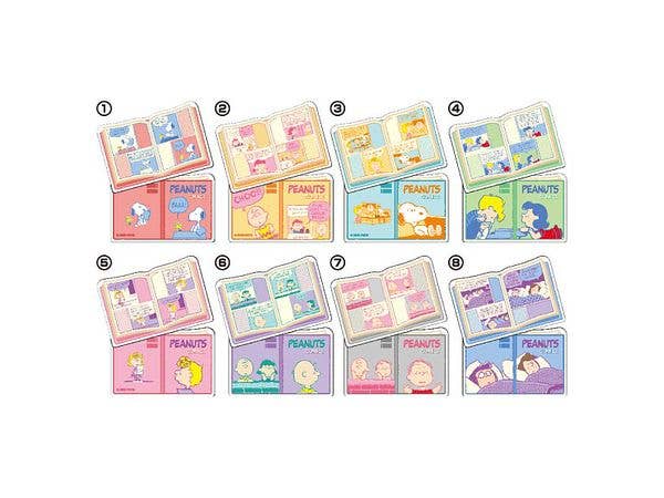 PEANUTS: mitamemo ブッククリップ 1Box 8pcs