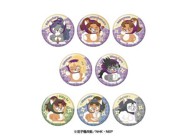 忍たま乱太郎: どうぶつフォーゼ グリッターカンバッジコレクション3 1Box 8pcs