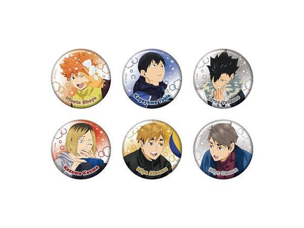 アニメ ハイキュー!!: ラメキラカンバッジコレクション5 1Box 6pcs
