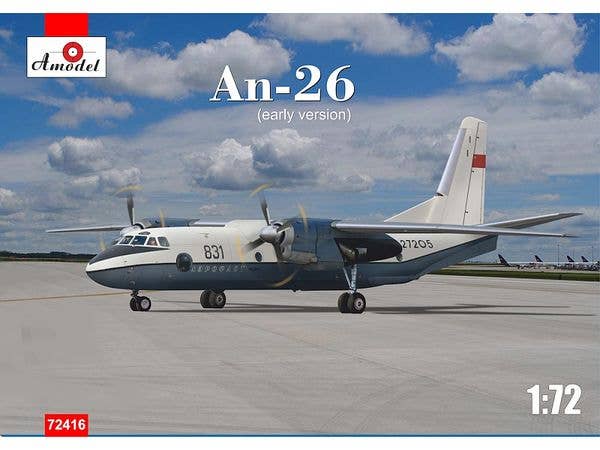 1/72 アントノフ An-26 (初期) ターボプロップ旅客機 パートII