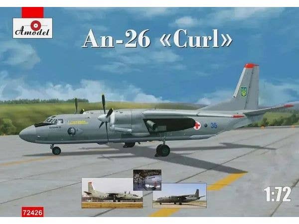 1/72 アントノフ An-26 ターボプロップ機''ウクライナ空軍''
